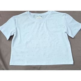 Фотография Топик детский на девочку 1767 white р.122-152 "Bright Harmony" недорого оптом от прямого поставщика