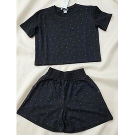 Фотография Костюм детский на девочку 2767 black р.122-152 "Bright Harmony" недорого оптом от прямого поставщика