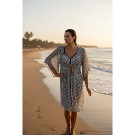 Комплект жіночий 25078 white р.38-46 "DFK" недорого оптом від прямого постачальника