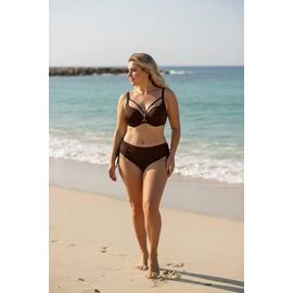 Купальник жіночий 5716 brown р.42-50 "DFK" недорого оптом від прямого постачальника