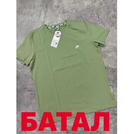 Футболка чоловіча 14083 green р.2XL-6XL "Alex Clothes" недорого оптом від прямого постачальника
