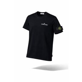 Футболка чоловіча 14107 black р.S-2XL "Alex Clothes" недорого оптом від прямого постачальника