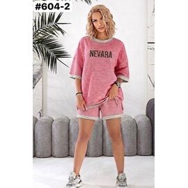 Костюм жіночий 604-2 pink р.48-52 "ZLATA" недорого оптом від прямого постачальника