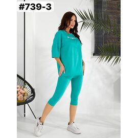 Костюм жіночий 739-3 mint р.46-50 "ZLATA" недорого оптом від прямого постачальника
