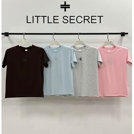 футболка жіноча 1078 grey р.S-L "Little Secret" недорого оптом від прямого постачальника