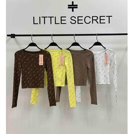 Топ жіночий 500204 brown р.S-L "Little Secret" недорого оптом від прямого постачальника