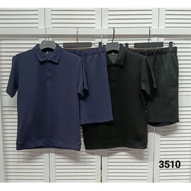 Костюм чоловічий 3510 navy р.48-54 "LOOK" недорого оптом від прямого постачальника