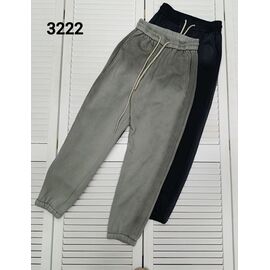 Штани спортивні чоловічі 3222 black р.48-54 "LOOK" недорого оптом від прямого постачальника