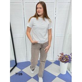 футболка жіноча 7126 white р.42-48 "LOOK" недорого оптом від прямого постачальника