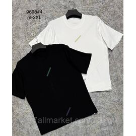 Футболка чоловіча молодіжна р-ри M-2XL (2хв) "PROSTOMEN" недорого гуртом від прямого постачальника