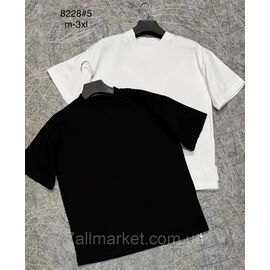 Футболка чоловіча молодіжна р-ри M-3XL (2хв) "PROSTOMEN" недорого гуртом від прямого постачальника