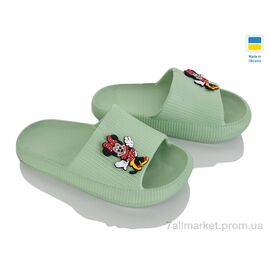 Фотография Шлепки детские летние Лето Cross 022/1оливка (6 пар р.24-29) "Vladimir" недорого оптом от прямого поставщика