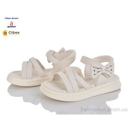 Фотография Босоножки детские летние Лето AC723 beige (6 пар р.32-37) "Clibee-Doremi" недорого оптом от прямого поставщика