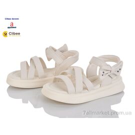 Фотография Босоножки детские летние Лето AB722 beige (6 пар р.26-31) "Clibee-Doremi" недорого оптом от прямого поставщика