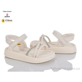 Фотография Босоножки детские летние Лето AB691 beige (6 пар р.27-31) "Clibee-Doremi" недорого оптом от прямого поставщика