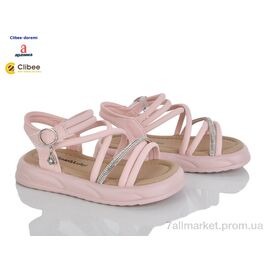 Фотография Босоножки детские летние Лето B9270 pink (8 пар р.26-30) "Clibee-Doremi" недорого оптом от прямого поставщика