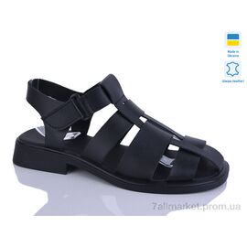 Фотография Босоножки женские летние Лето 267 чорний к. (6 пар р.37-42) "Sali" недорого оптом от прямого поставщика