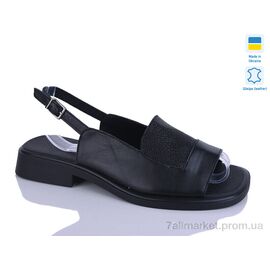 Фотография Босоножки женские летние Лето 52 чорний к. (6 пар р.37-42) "Sali" недорого оптом от прямого поставщика