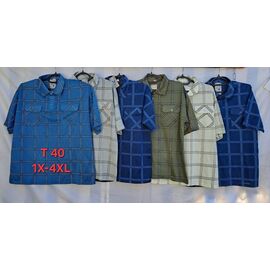 Футболка чоловіча T40 mix р.XL-4XL "PALMIRA" недорого оптом від прямого постачальника