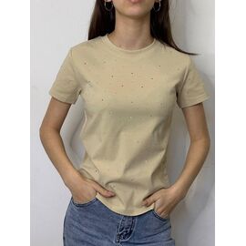 футболка жіноча H293-1 l.beige р.42-46 "Kosta" недорого оптом від прямого постачальника