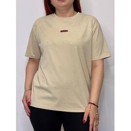 футболка жіноча H538 l.beige р.50-56 "Kosta" недорого оптом від прямого постачальника