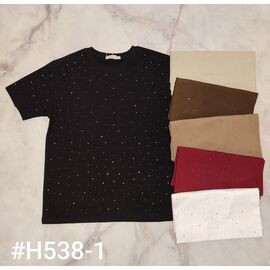 футболка жіноча H538-1 mix р.50-56 "Kosta" недорого оптом від прямого постачальника