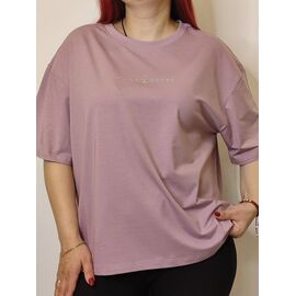 футболка жіноча L529 pink р.52-56 "Kosta" недорого оптом від прямого постачальника