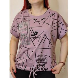 футболка жіноча 1703 lilac р.50-54 "Kosta" недорого оптом від прямого постачальника