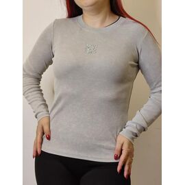 Светр жіночий 1718-11 l.grey р.42-46 "Kosta" недорого оптом від прямого постачальника