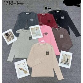 Светр жіночий 1718-14 mix р.42-46 "Kosta" недорого оптом від прямого постачальника