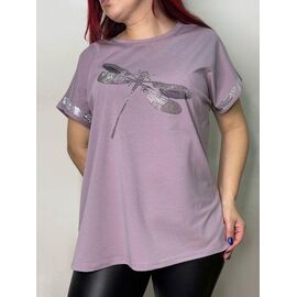 футболка жіноча 5592 lilac р.50-54 "Kosta" недорого оптом від прямого постачальника