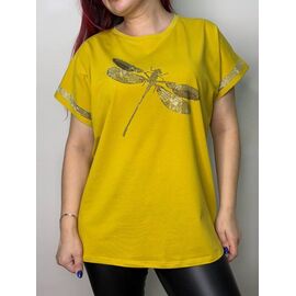футболка жіноча 5592 yellow р.50-54 "Kosta" недорого оптом від прямого постачальника