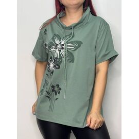 футболка жіноча 8202 green р.50-54 "Kosta" недорого оптом від прямого постачальника