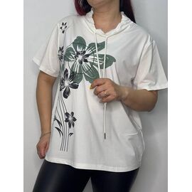 футболка жіноча 8202 white р.50-54 "Kosta" недорого оптом від прямого постачальника