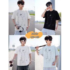 Фотография Футболка детская на мальчика 26205 black р.150-180 "Farbique" недорого оптом от прямого поставщика