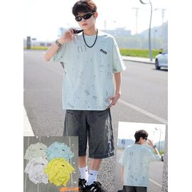 Фотография Футболка детская на мальчика 25X-7056 white р.150-180 "Farbique" недорого оптом от прямого поставщика