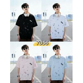 Фотография Футболка детская на мальчика 7056 l.blue р.150-180 "Farbique" недорого оптом от прямого поставщика