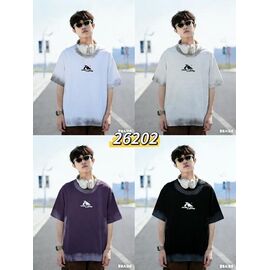 Фотография Футболка детская на мальчика 26206 violet р.150-180 "Farbique" недорого оптом от прямого поставщика