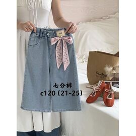 Фотография Бриджи детские на девочку C120 l.blue р.21-25 "Farbique" недорого оптом от прямого поставщика