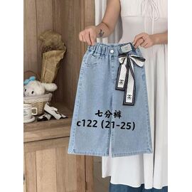 Фотография Бриджи детские на девочку C122 l.blue р.21-25 "Farbique" недорого оптом от прямого поставщика