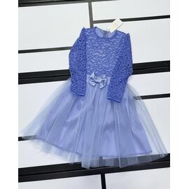 Фотография Платье детское лёгкое на девочку K358 l.blue р.98-116 "Kosmy" недорого оптом от прямого поставщика