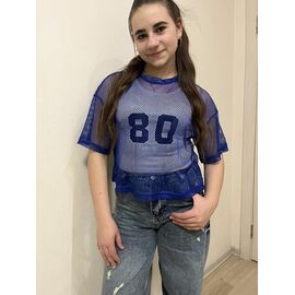 Фотография Комплект детский лёгкий на девочку M500 blue р.152-164 "Moda school" недорого оптом от прямого поставщика