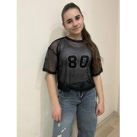 Фотография Комплект детский лёгкий на девочку M502 black р.152-164 "Moda school" недорого оптом от прямого поставщика