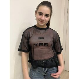 Фотография Комплект детский лёгкий на девочку M503 black р.152-164 "Moda school" недорого оптом от прямого поставщика