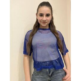 Фотография Комплект детский лёгкий на девочку M508 blue р.152-164 "Moda school" недорого оптом от прямого поставщика