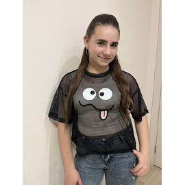 Фотография Комплект детский лёгкий на девочку M509 black р.152-164 "Moda school" недорого оптом от прямого поставщика