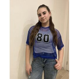 Фотография Комплект детский лёгкий на девочку M510 blue р.152-164 "Moda school" недорого оптом от прямого поставщика