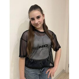 Фотография Комплект детский лёгкий на девочку M513 black р.152-164 "Moda school" недорого оптом от прямого поставщика