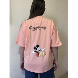 Фотография Футболка детская на девочку M525 peach р.140-164 "Moda school" недорого оптом от прямого поставщика