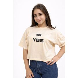 Фотография Топик детский на девочку M547 beige р.140-164 "Moda school" недорого оптом от прямого поставщика